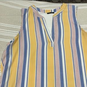 Paper moon mixed material stripped tank